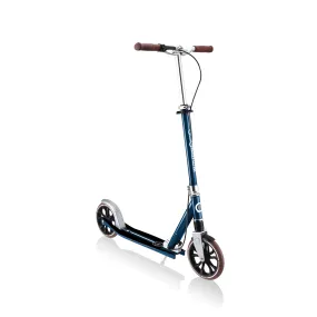 Globber NL 205 Deluxe Foldable Scooter - Vintage Blue (8Y )