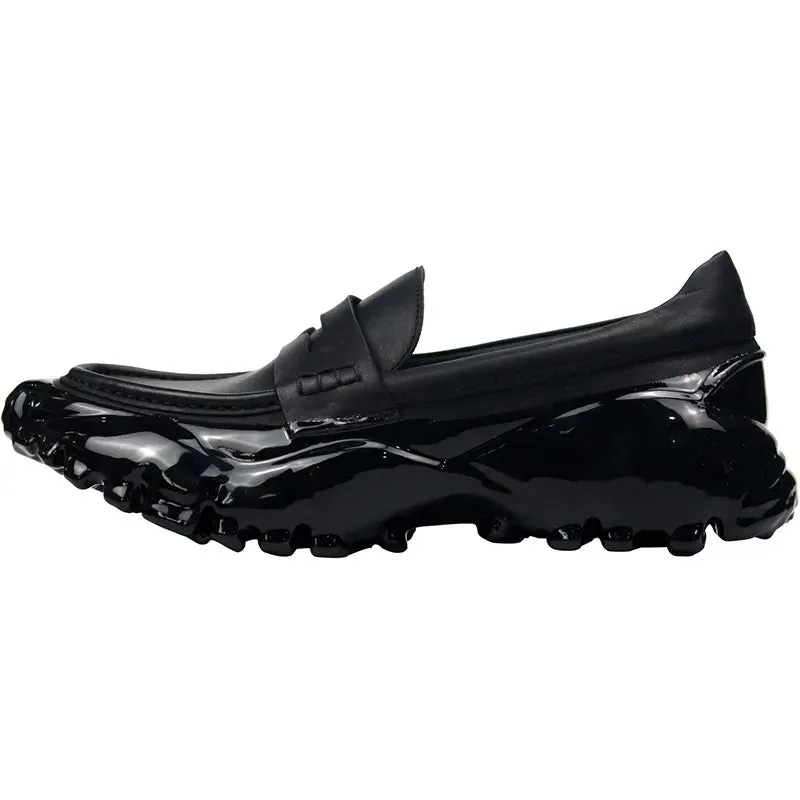Gothic Thick Platform Loafers