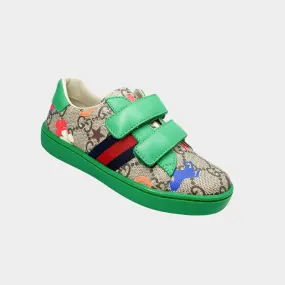 Gucci Kids Ace GG Sneakers in Green