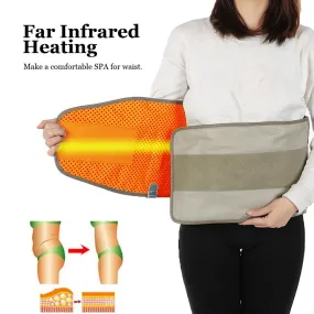 Hot Compress Far Infrared Heating Slimming Belt Vibrating Weight Loss Massager