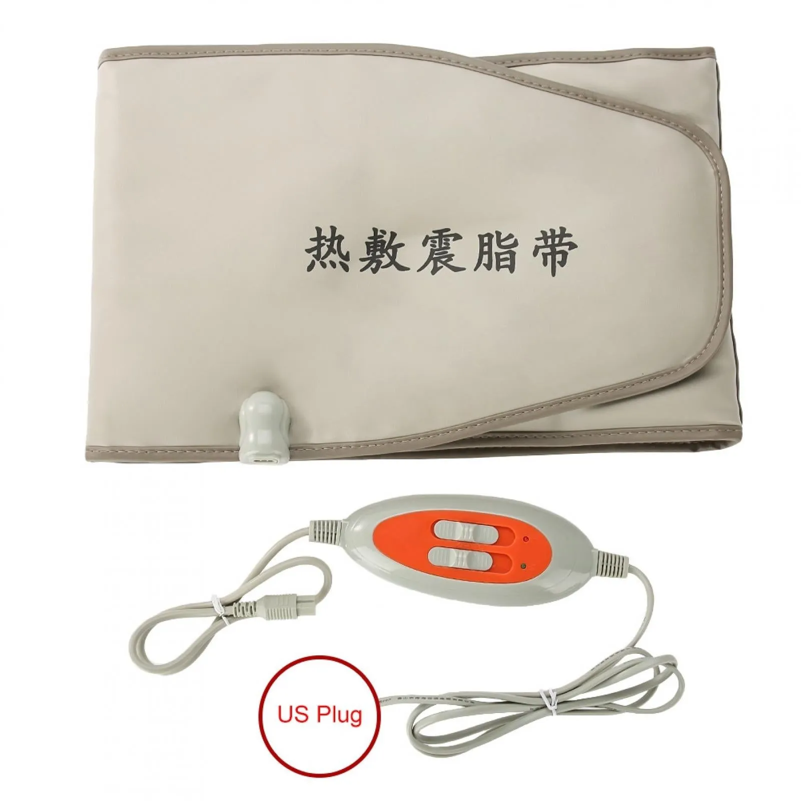 Hot Compress Far Infrared Heating Slimming Belt Vibrating Weight Loss Massager
