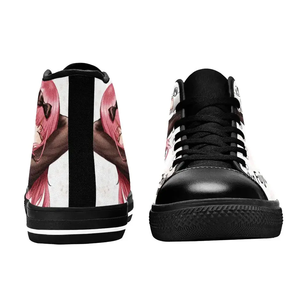 Kaguya sama Love is War Chika Fujiwara Shoes High Top Sneakers for Kids and Adults
