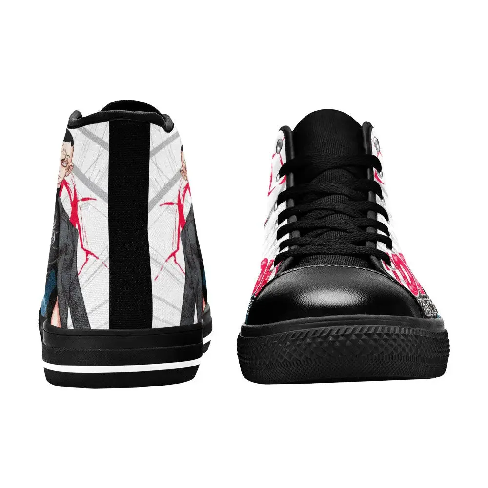 Kakucho Hitto Tokyo Revengers Shoes High Tops Sneakers for Kids and Adults