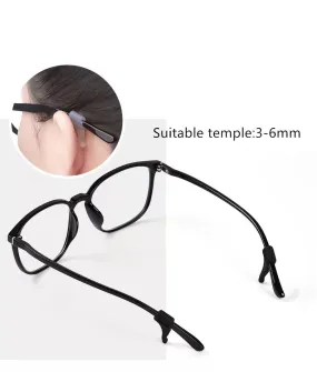 Kids and Adults Sport Silicone Anti Slip Holder For Glasses Piece, Ear Hook, Eyeglass Temple Tip