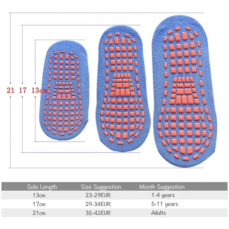 Kids Anti-Slip Socks Trampoline Outside Children Socks