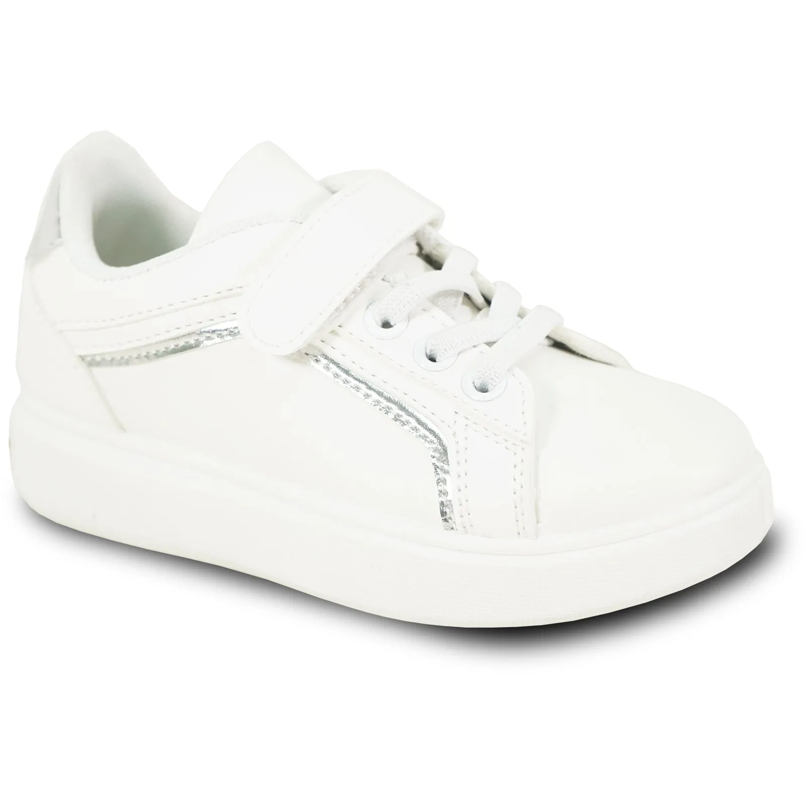 KOZI Kid Fashion Sneaker MG3275KID with Removable Insole SILVER