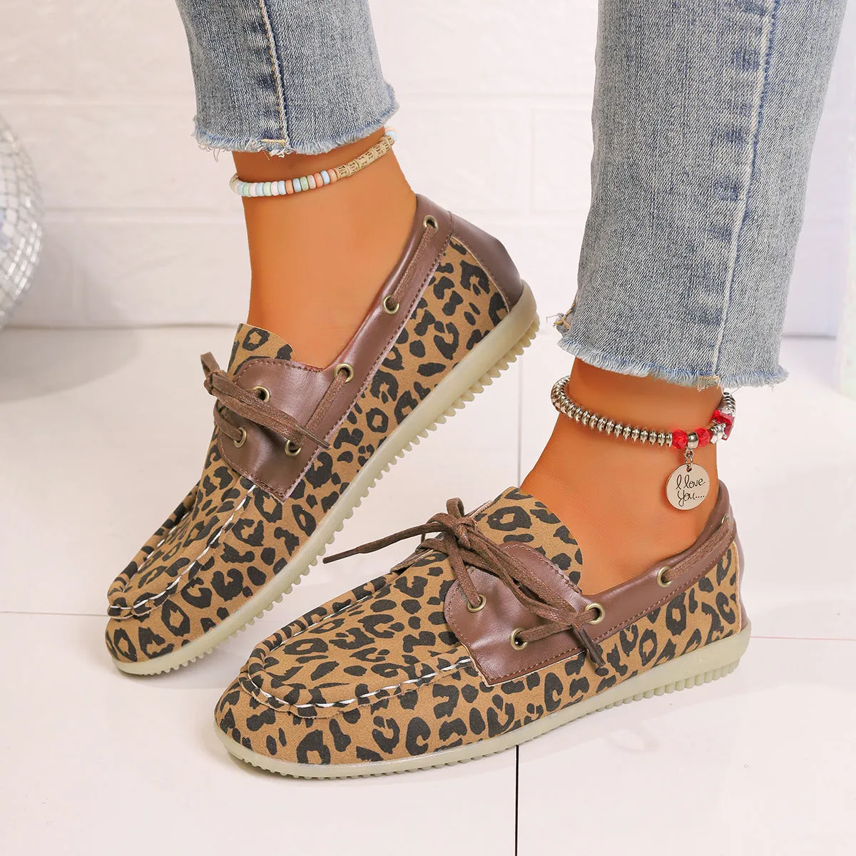Lace Up Slip-Ons