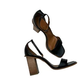 Leather Heeled Sandal - 7