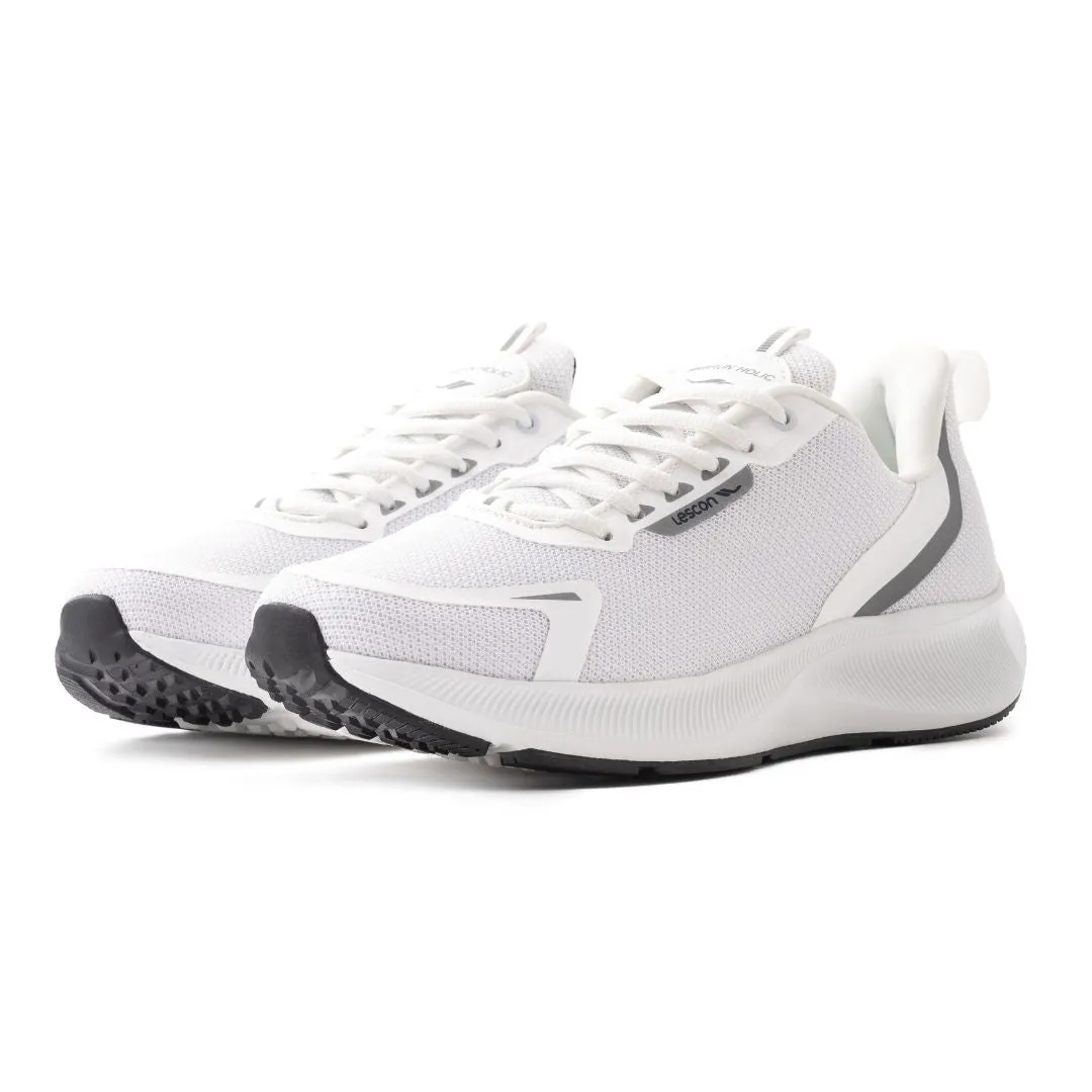 Lescon Gym Runner Comfort Casual Anatomical Sneakers Men - WHT