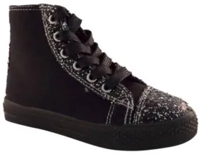 lilly of ny girls glitter hightops Case of 12