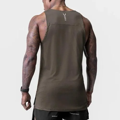 Male Clothing Fitness Workout Running Vest