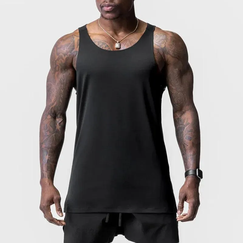 Male Clothing Fitness Workout Running Vest