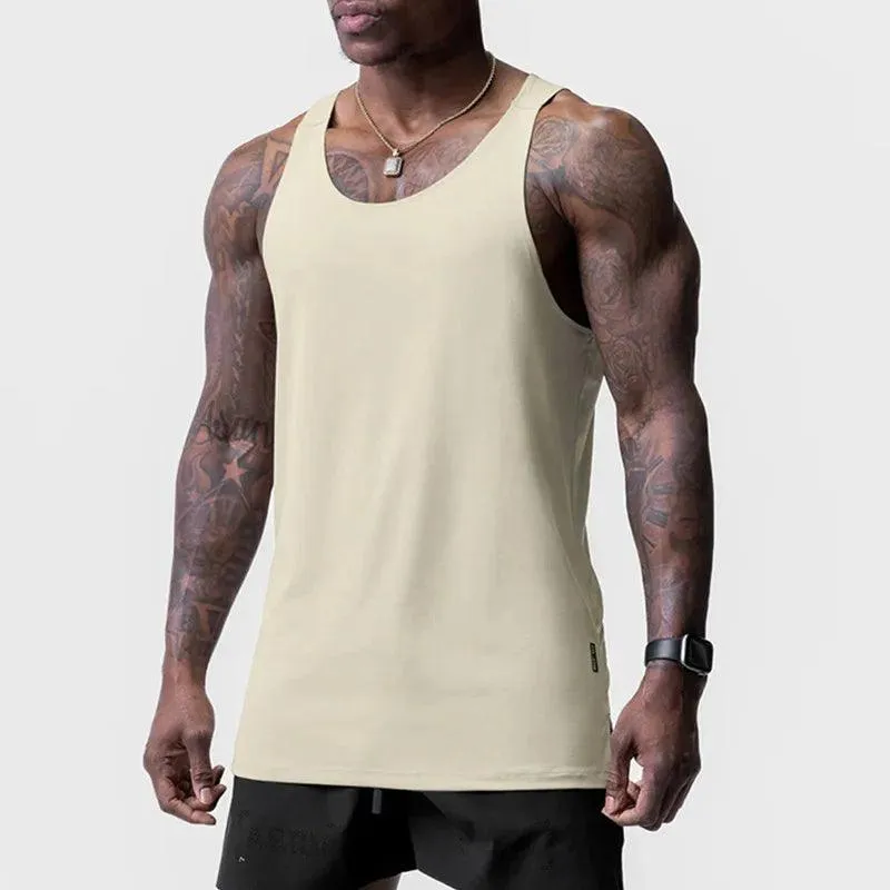 Male Clothing Fitness Workout Running Vest