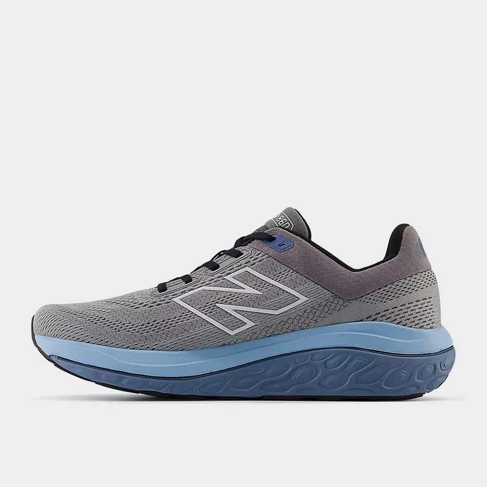 New Balance Mens M860f14 Running Grey/blue _ 182792 _ Grey