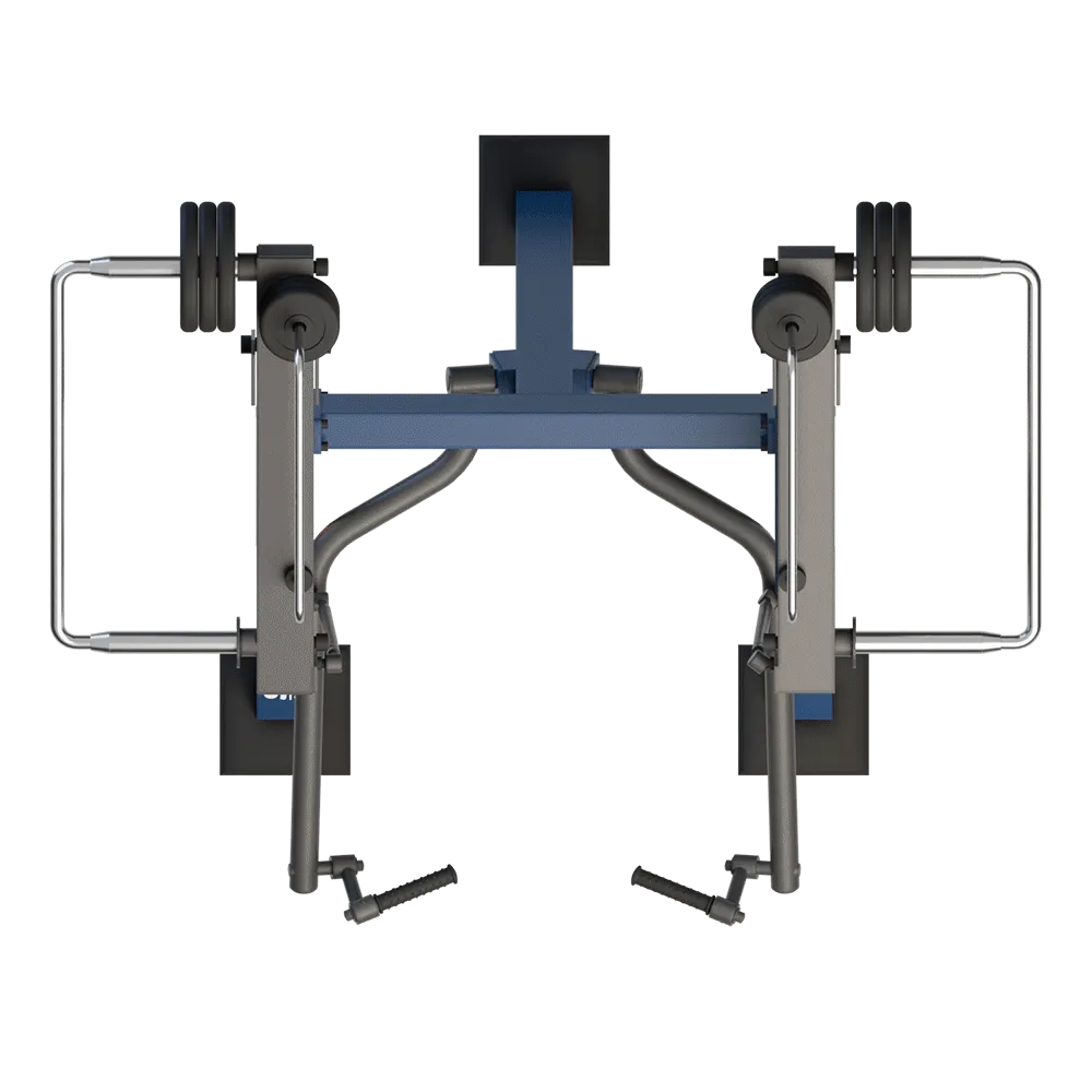 OUTDOOR FITNESS EQUIPMENT STREETBARBELL BICEP CURL