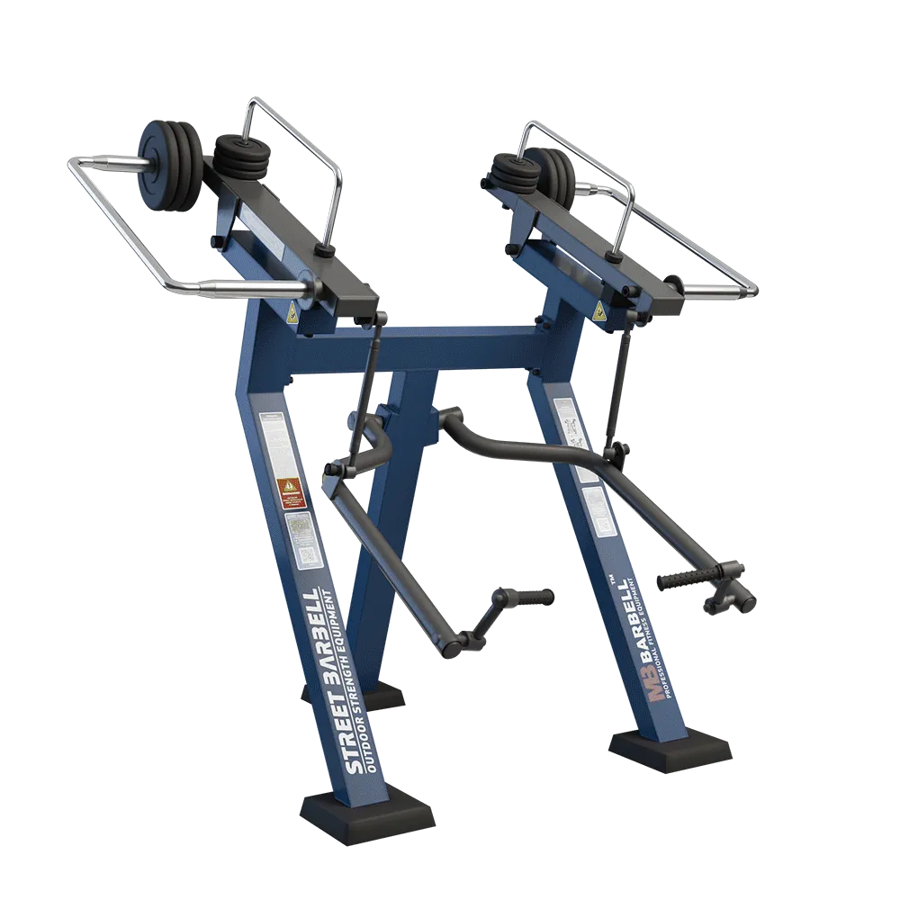 OUTDOOR FITNESS EQUIPMENT STREETBARBELL BICEP CURL