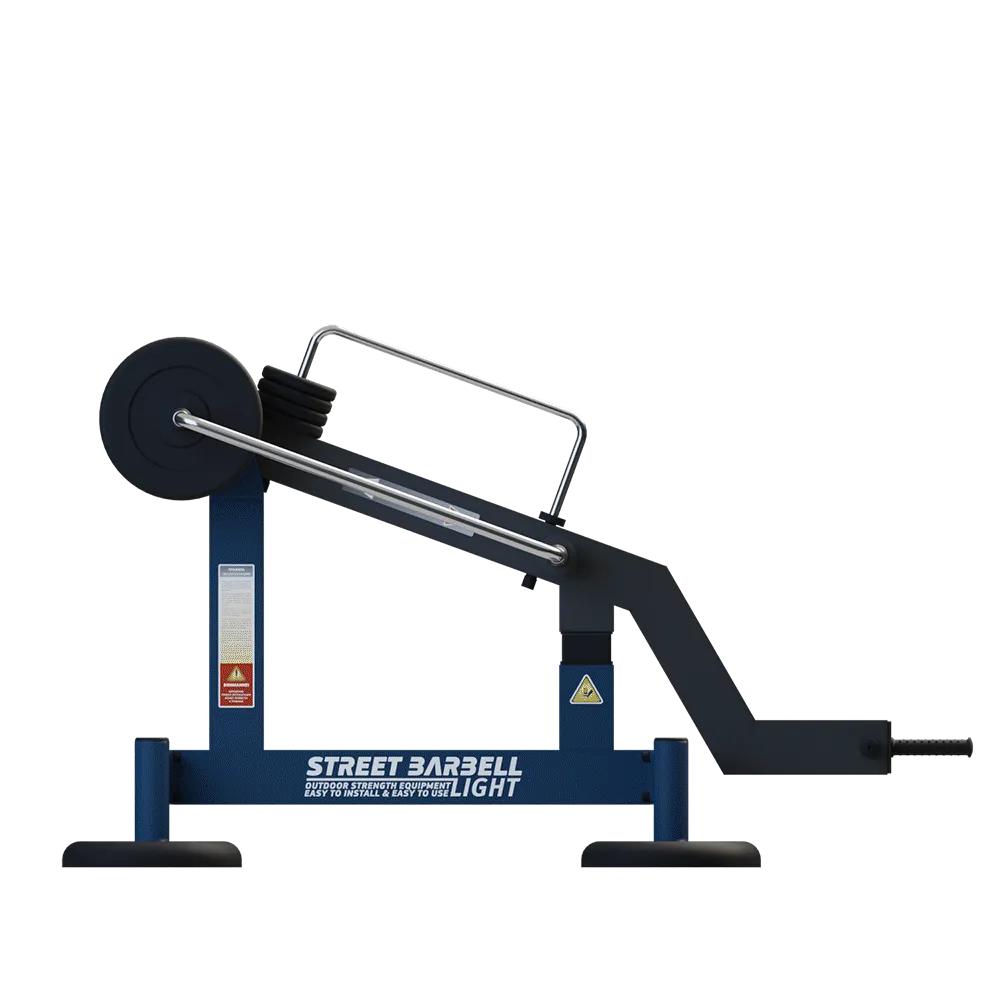 OUTDOOR FITNESS EQUIPMENT STREETBARBELL COMBO DEADLIFT