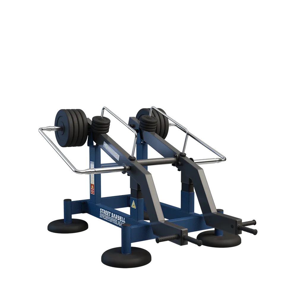 OUTDOOR FITNESS EQUIPMENT STREETBARBELL COMBO DEADLIFT