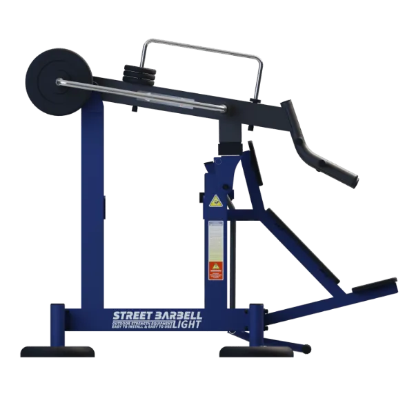 OUTDOOR FITNESS EQUIPMENT STREETBARBELL INCLINE BENCH PRESS