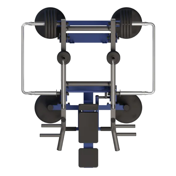 OUTDOOR FITNESS EQUIPMENT STREETBARBELL INCLINE BENCH PRESS