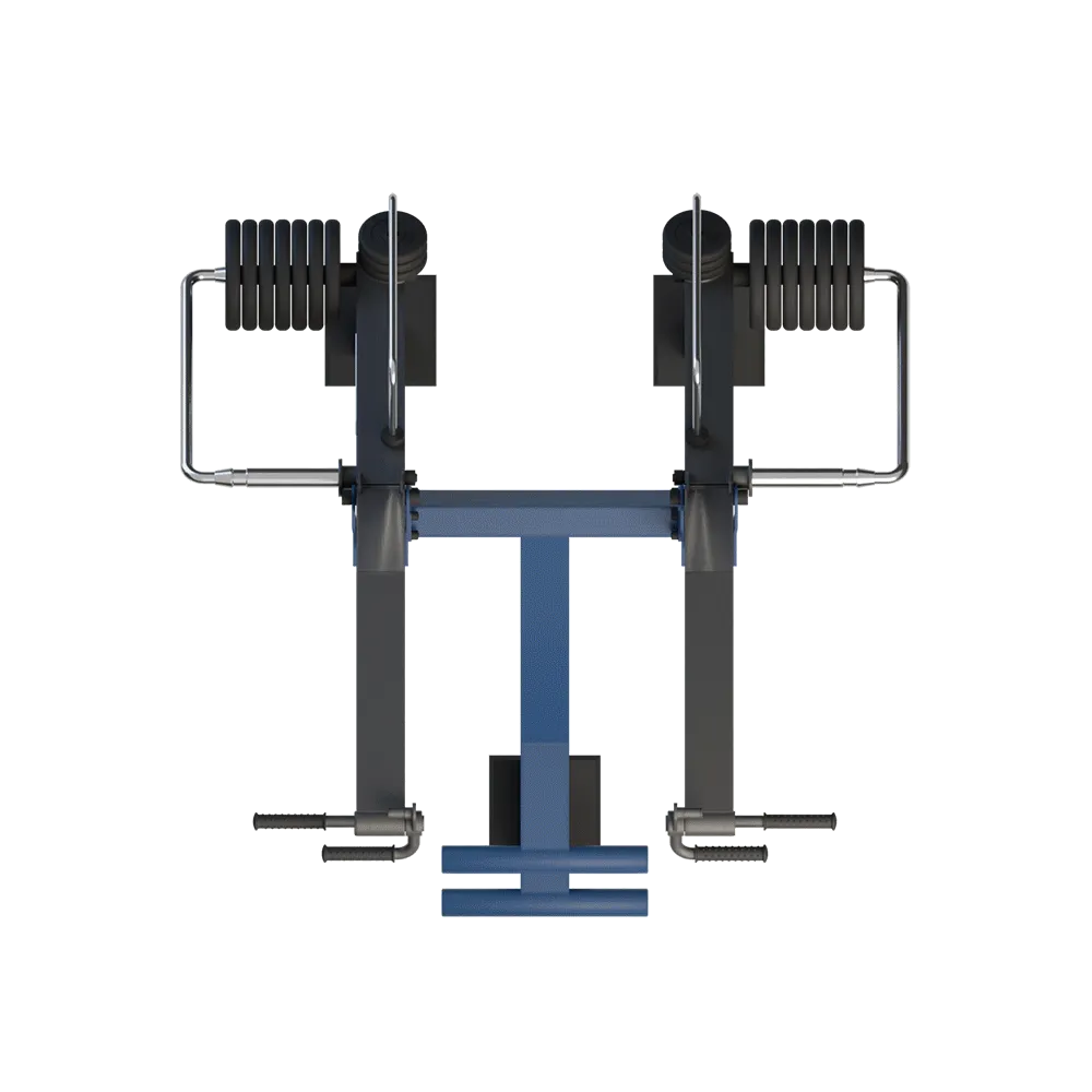 OUTDOOR FITNESS EQUIPMENT STREETBARBELL LAT PULLDOWN