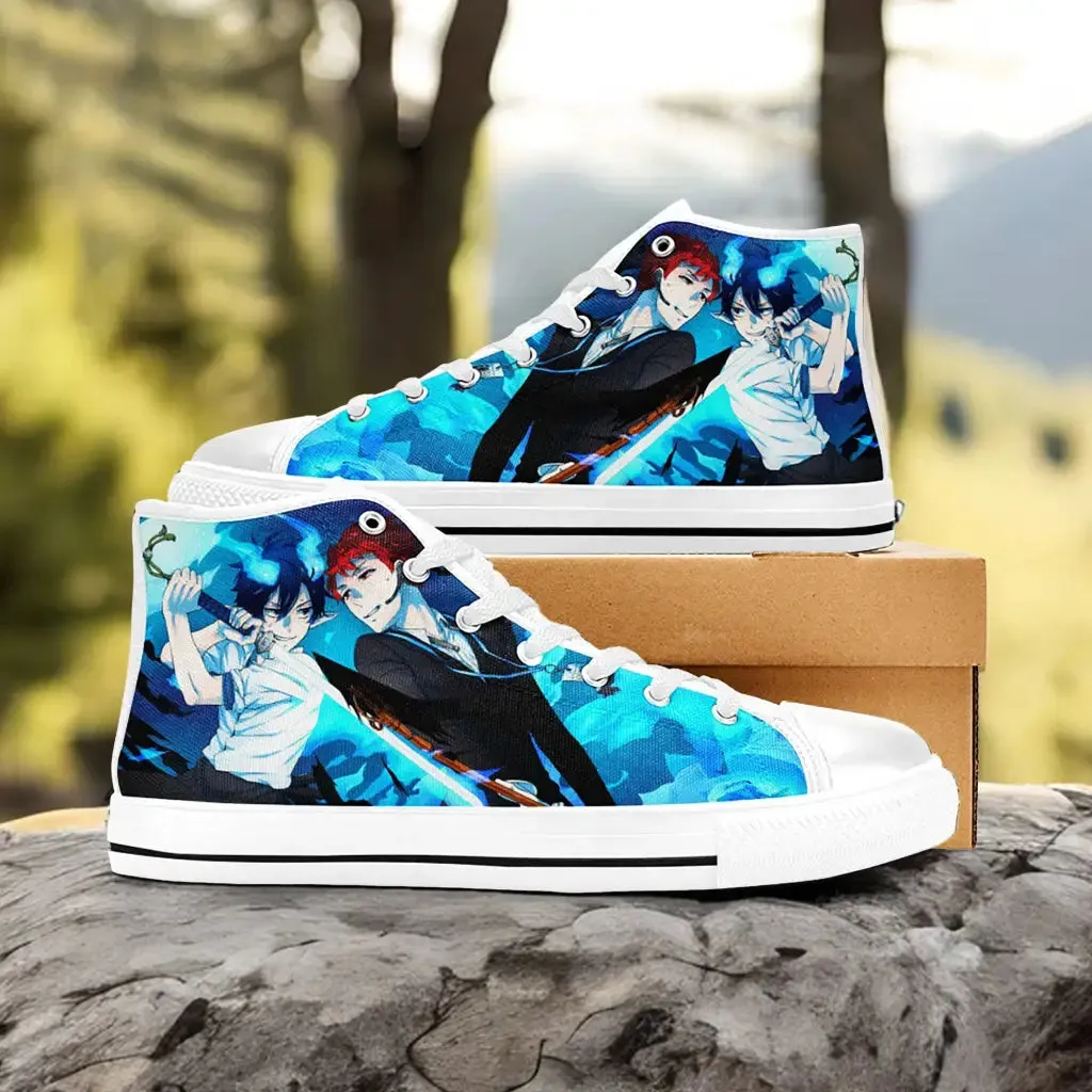 Rin Ao no Exorcist Shoes High Tops Sneakers for Kids and Adults