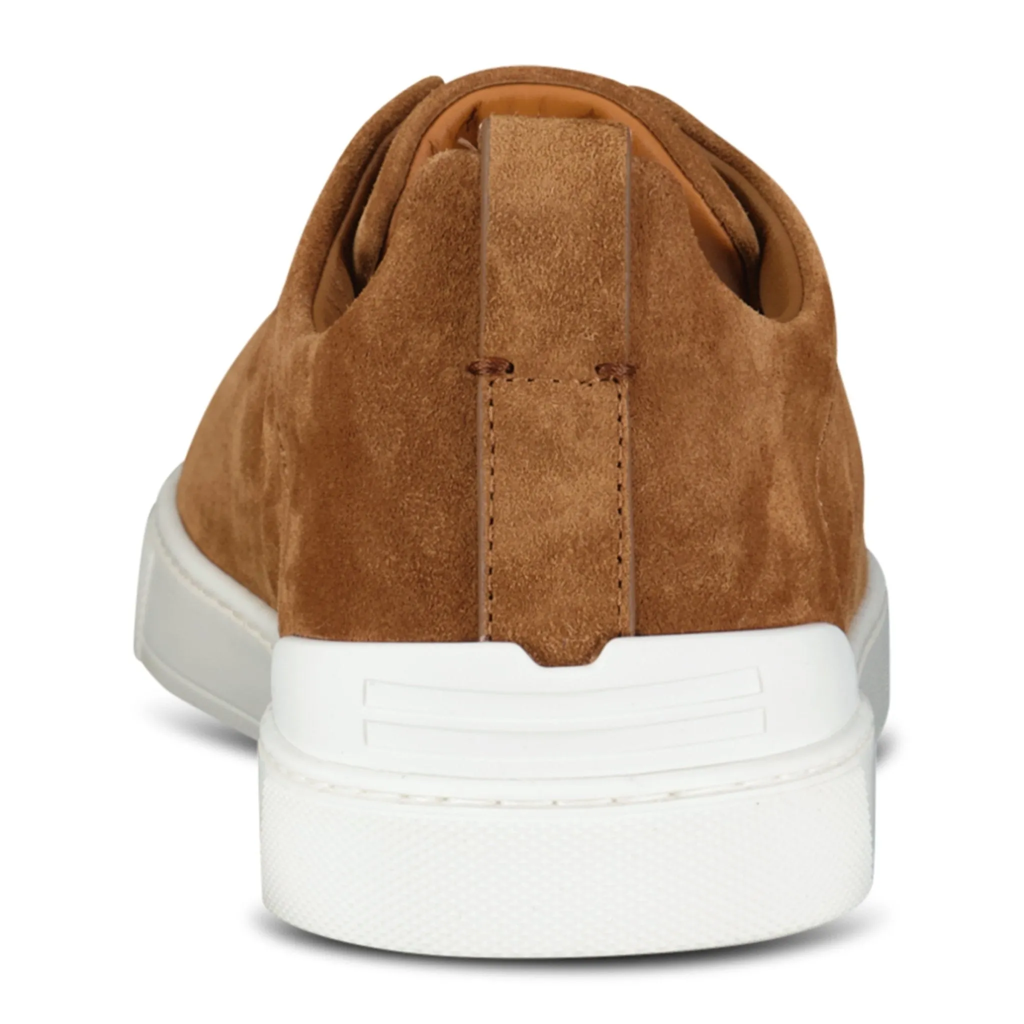 Triple Stitch Trainers Tobacco Brown Suede